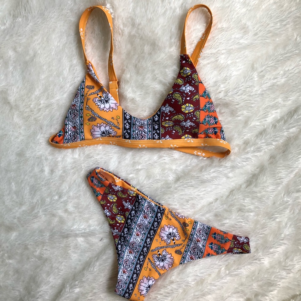 Small Yellow Bikini Bottoms